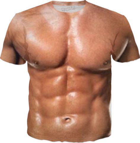 nike fake abs t shirt|six pack costume.